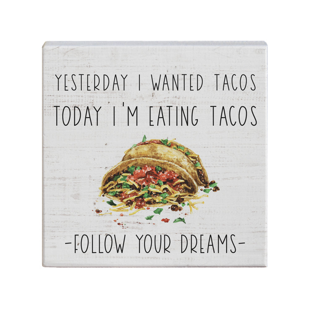 Eating Tacos